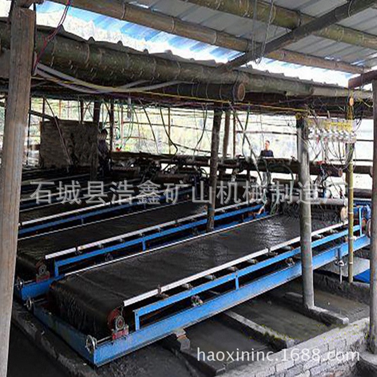 江苏全自动毛毯机 布沟机 钛锆矿洗选毛毯机 新型选矿回收机价格