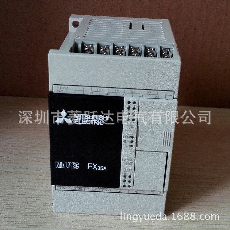 三菱PLC FX3SA -10MR-CM 全新上市替代FX1S10MR 现货批发