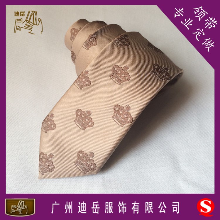 香港酒店领带定做 企业标志领带订制加工 涤丝领带厂加工 LOGO