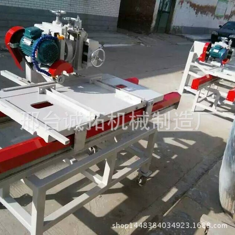 手推式小型玉石切割机水切机开料机瓷砖地砖数控小型铁板台式