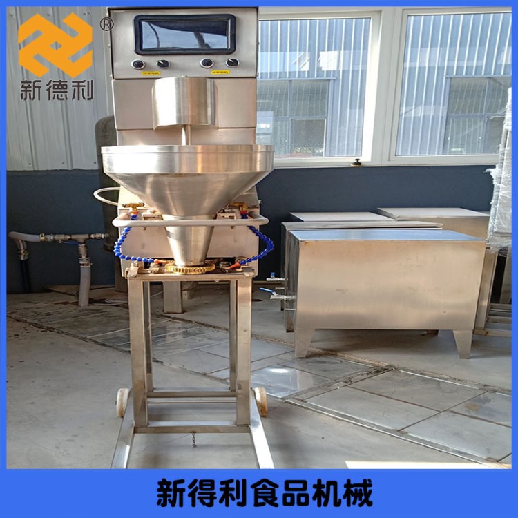 双变频不锈钢牛肉丸子机 全自动撒尿牛丸机 牛肉丸子成型机