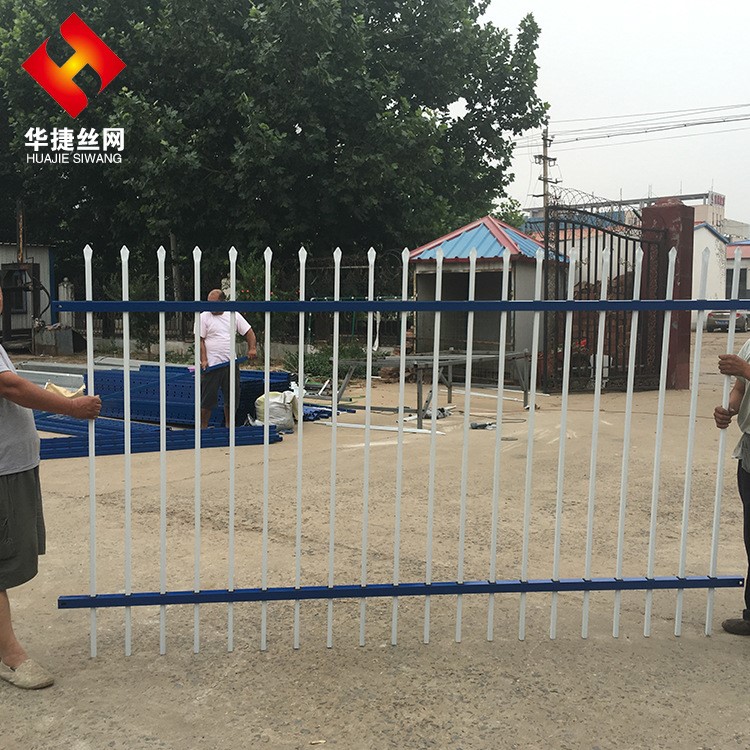 【铁艺护栏】现货批发别墅学校防护铁艺围栏定制庭院隔离铁艺栏杆
