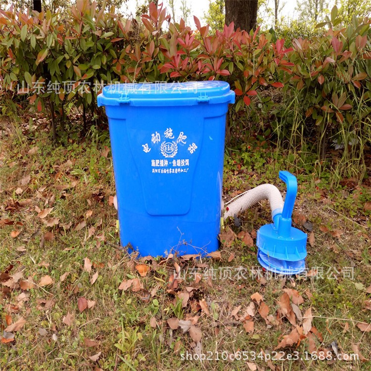 电动颗粒背负式扬肥器 手提电动背负式撒肥器 全自动鱼饵料投喂机