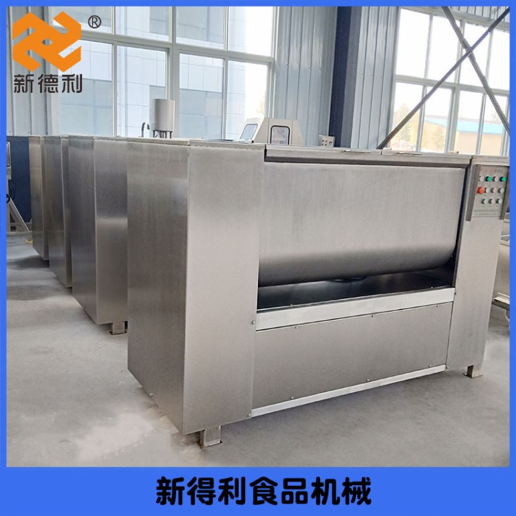 河南馄饨拌馅机 大型商用双绞龙拌馅机 多功能丸子拌馅机厂家直销