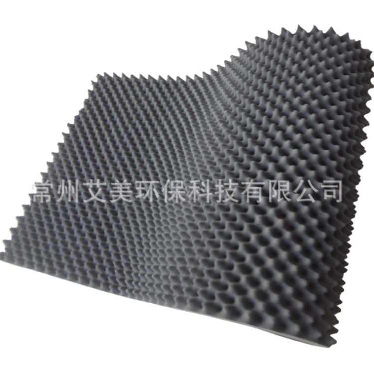 现货供应空压机 机器测试房设备专用隔音降噪绵/波浪绵