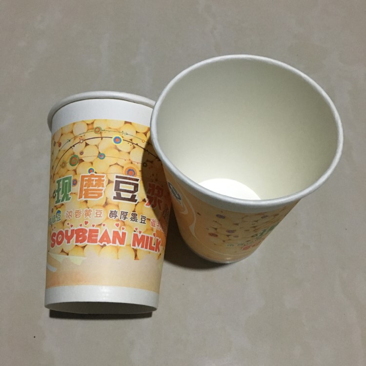 14盎司纸豆浆杯  一次性纸杯早餐杯粥杯饮料杯奶茶杯子厂家批发