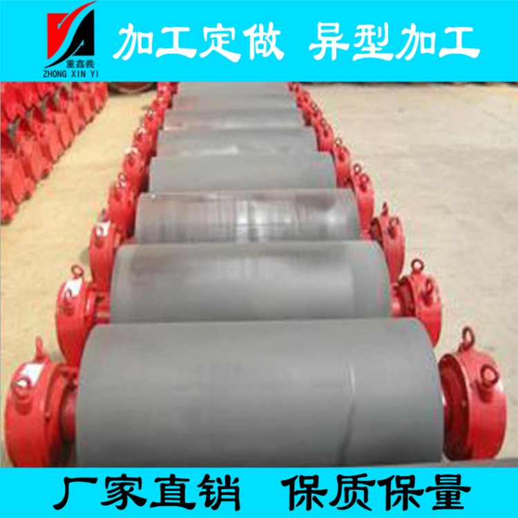 包胶改向滚筒 输送带流水线滚筒  输送机头轮 尾轮 传动改向滚筒