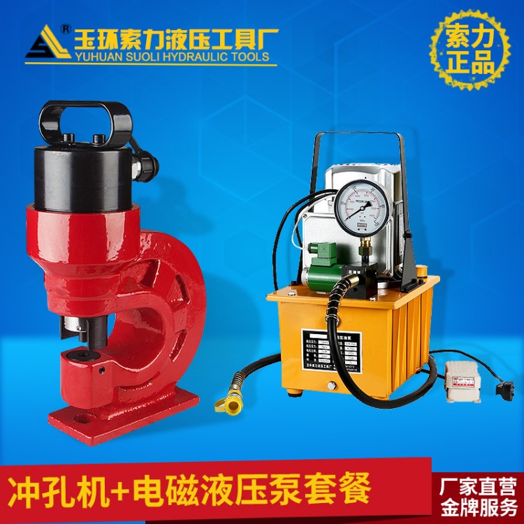 槽钢冲孔机CH-60/70液压冲孔机 铜排冲孔器开孔器 开孔机打孔机