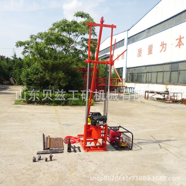 厂家生产直销 小型钻芯取样机 重量轻携带方便 地质勘探 土样采取