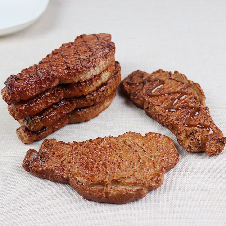 仿真食品 仿真牛肉 仿真牛排 澳洲西冷牛扒 西餐厅食物模型 道具