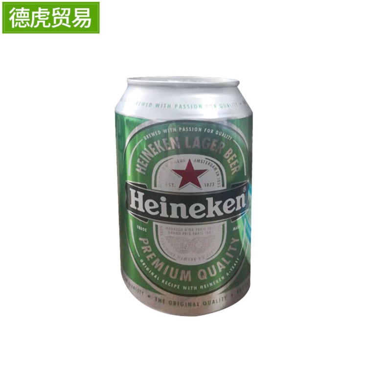 Heineken 330ML*24听装喜力啤酒 24罐箱装啤酒饮料批发