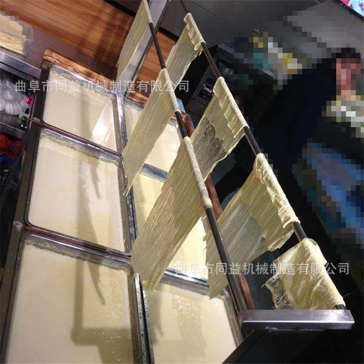 设计制造产品全自动腐竹成型机 豆制品深加工油皮制作机 豆腐衣机