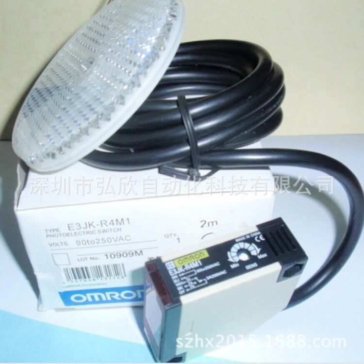 欧姆龙光电开关E3JK-R4M1-ZH E3JKR2M1传感器(漫反射型)