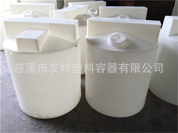 舟山1000L化工搅拌桶/1吨耐高温搅拌桶 /加厚塑料加药罐配搅拌机