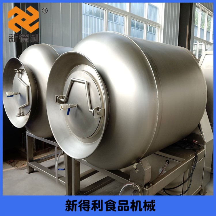 不锈钢肉类滚揉机 变频酱鸭真空腌制机 新得利滚揉机厂家新品