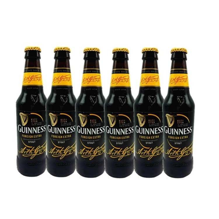 爱尔兰健力士黑啤酒330ml*24瓶 Guinness 爱尔兰啤酒