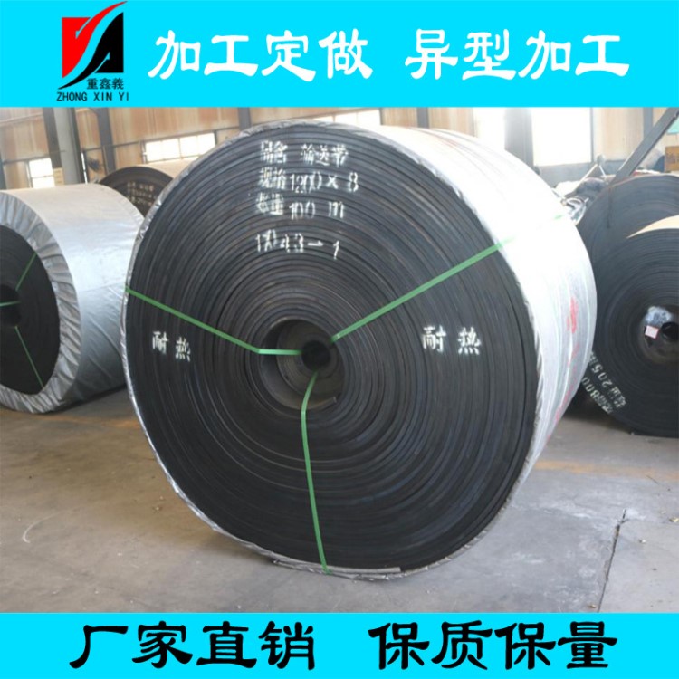 厂家定做防滑耐磨尼龙输送带 橡胶传送带耐寒输送带工业运输带