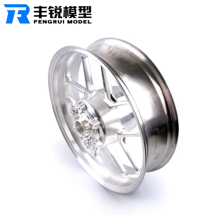 汽车轮毂手板打样 金属手板铝合金手板模型制作 汽车轮毂加工厂家