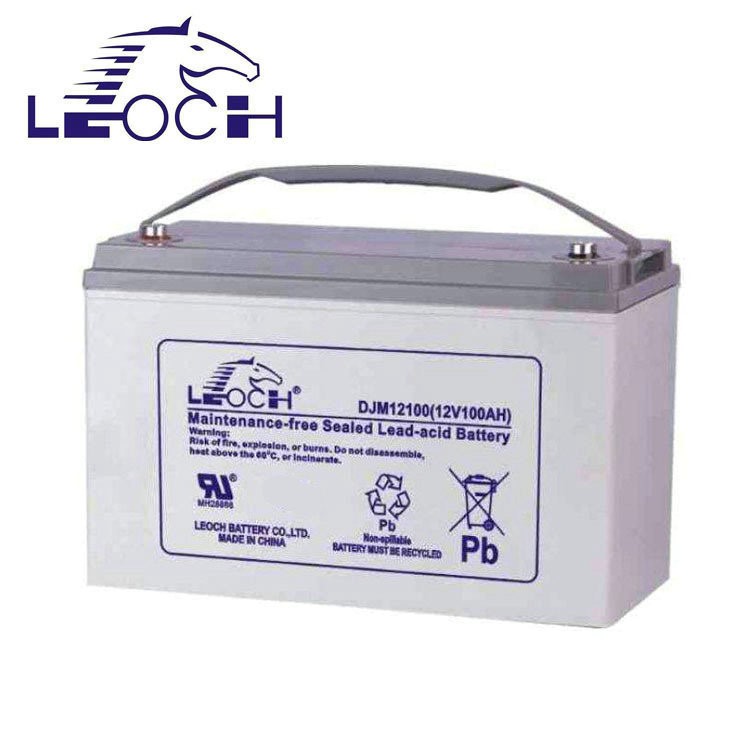 LEOCH理士蓄电池12V/100AH阀控式免维护铅酸蓄电池ups蓄电池