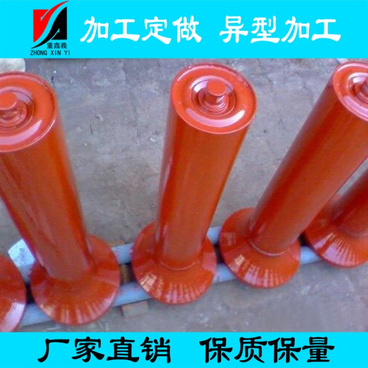摩擦托辊 槽型下调心托辊组 铁皮托辊 喇叭辊摩擦调心托辊批发