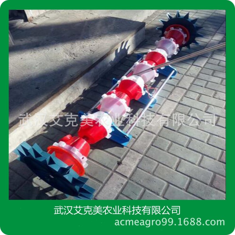 田间小麦玉米播种机水稻精量穴人力手拉式直播机穴播机条播机点播