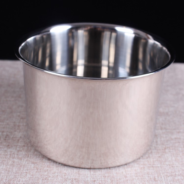 烘焙工具 蛋糕模具 不锈钢加厚打蛋盆 加高直身打蛋盆20CM 味盅