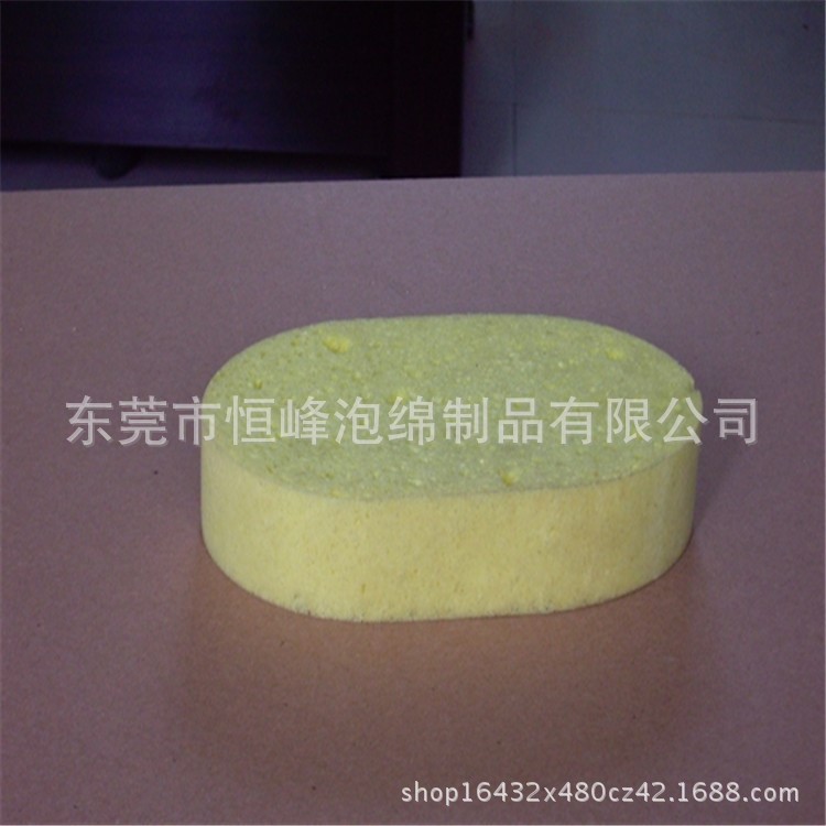 恒峰 彩色吸水木浆绵泡体 纤维清洗海澡棉
