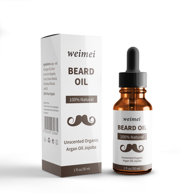 Beard Oil 男士胡须油胡子护理精油滋养柔亮强韧胡须油跨境批发