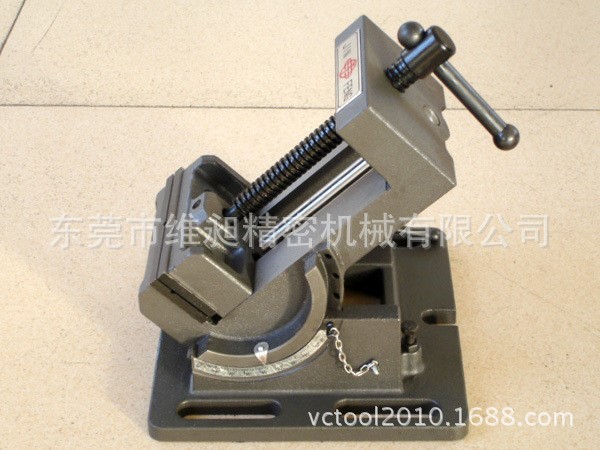 可倾钻床平口钳 美式钻床平口钳 台钻斜度虎钳3寸钻床可倾夹具