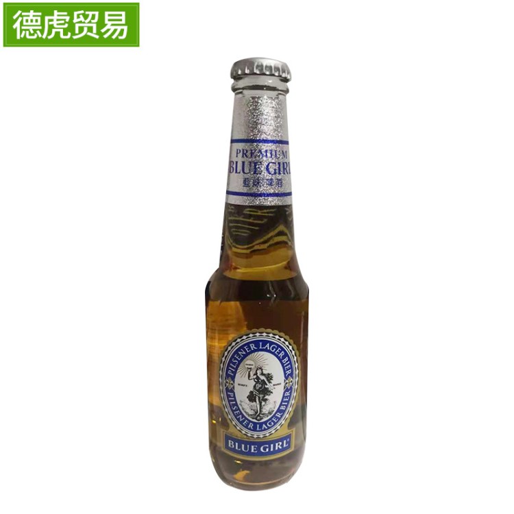 原装bluegirl蓝妹啤酒饮料 330ml*24瓶箱装蓝妹啤酒