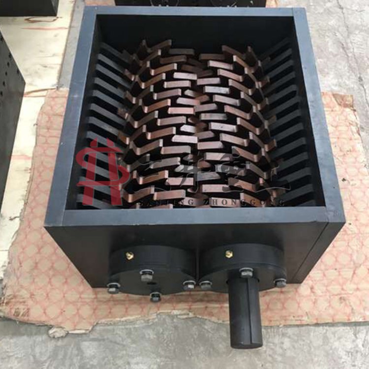 厂家批发废纸下脚料撕碎机 大型电线电缆双轴破碎机 撕碎机定做