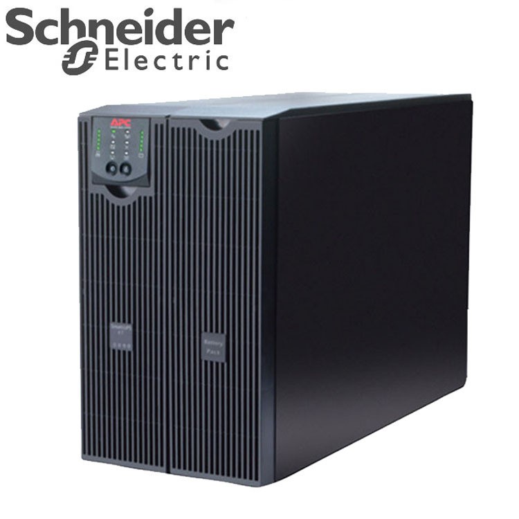 APC施耐德UPS 10kva在线式UPS电源外接蓄电池SURT10000UXICH