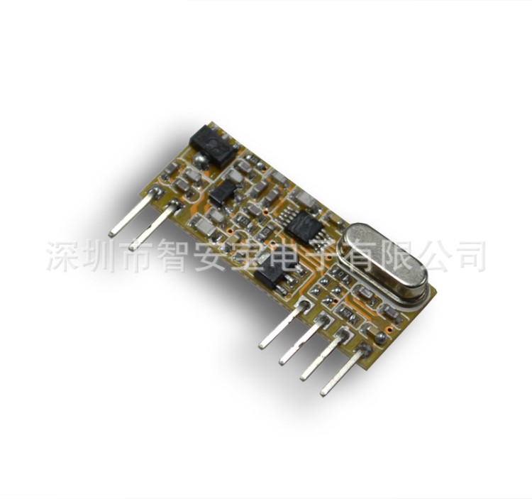 厂家供应RF433mhz/868mhz射频超外差抗干扰强无线发射模块