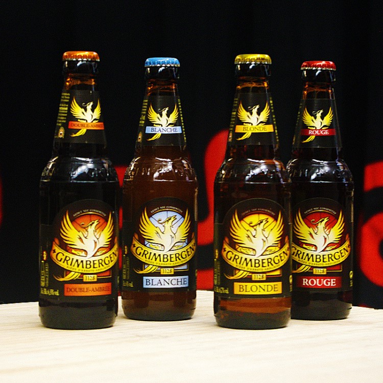 格林堡GRIMBERGEN 白啤金标胭脂红修道院精酿啤酒330ml24整箱