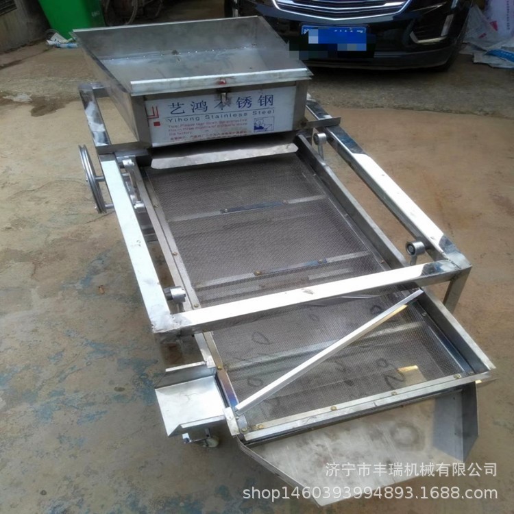 大豆除瘪粒筛杂机 中型全自动茶叶除碎末筛选机 铁屑清杂筛分机