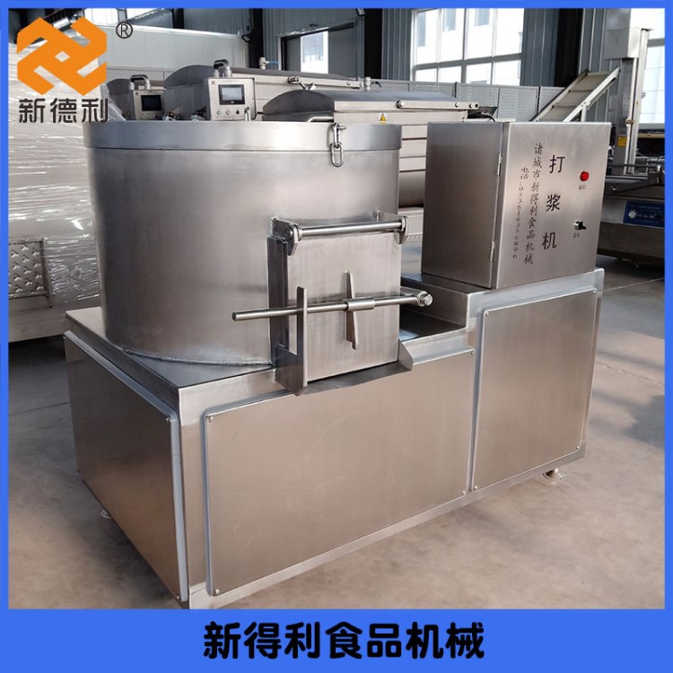 不锈钢变频打浆机 300肉丸打浆机食品打浆设备肉类加工打浆机现货