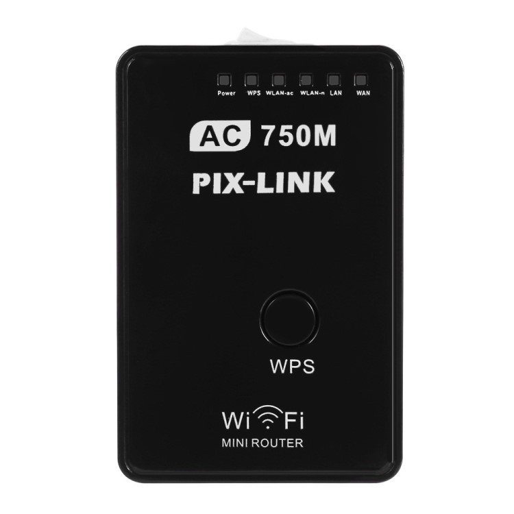 Pixlink 750Mbps家用双频无线wifi 信号增加放大扩展器路由器