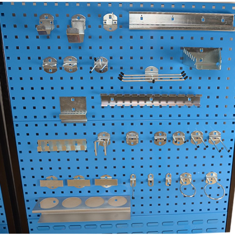 五金工具挂板挂钩方孔板上墙孔板工具架挂板洞洞板货架物料架挂钩