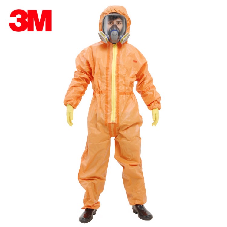 3M4690防护服 防护粉尘有害颗粒物 阻隔化学液体服