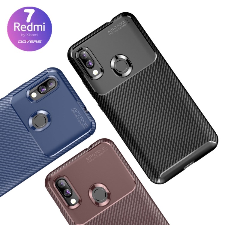 小米红米7甲壳虫手机壳软Y3保护套TPU碳纤维Redmi 7硅胶原装Note7