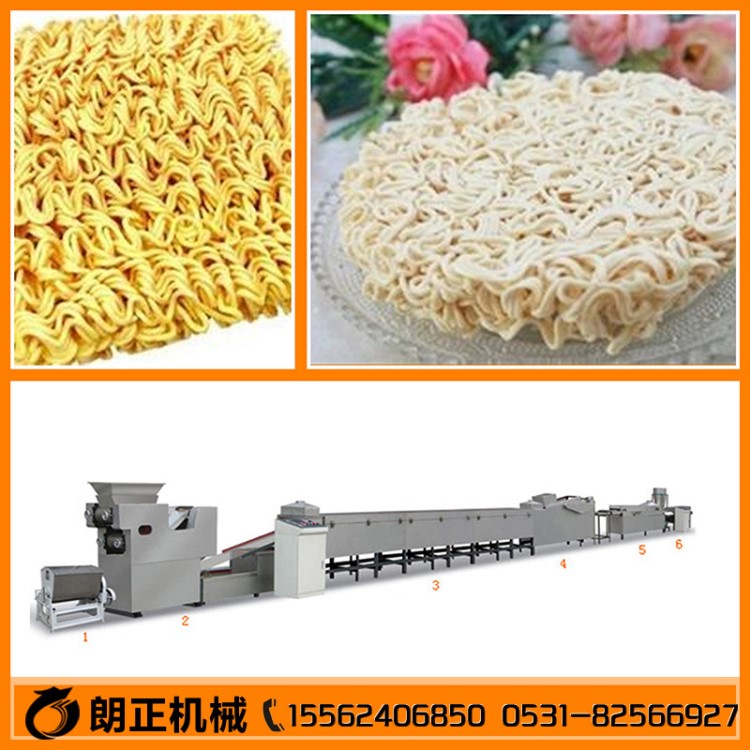 广东小型方便面生产机器全自动非油炸面条加工生产流水线设备