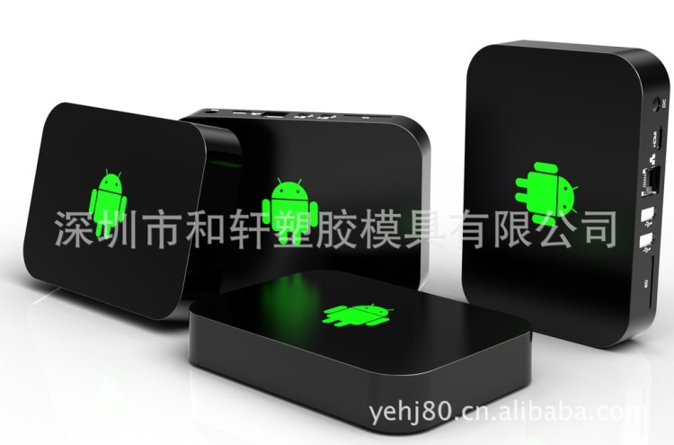 厂家批发高清播放器网络电视机顶盒外壳,TV-BOX播放器现货定制