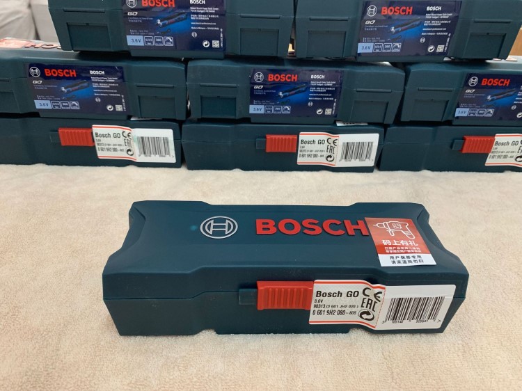 博世电动螺丝刀小型充电式自动起子手电钻多功能电批工具Bosch Go