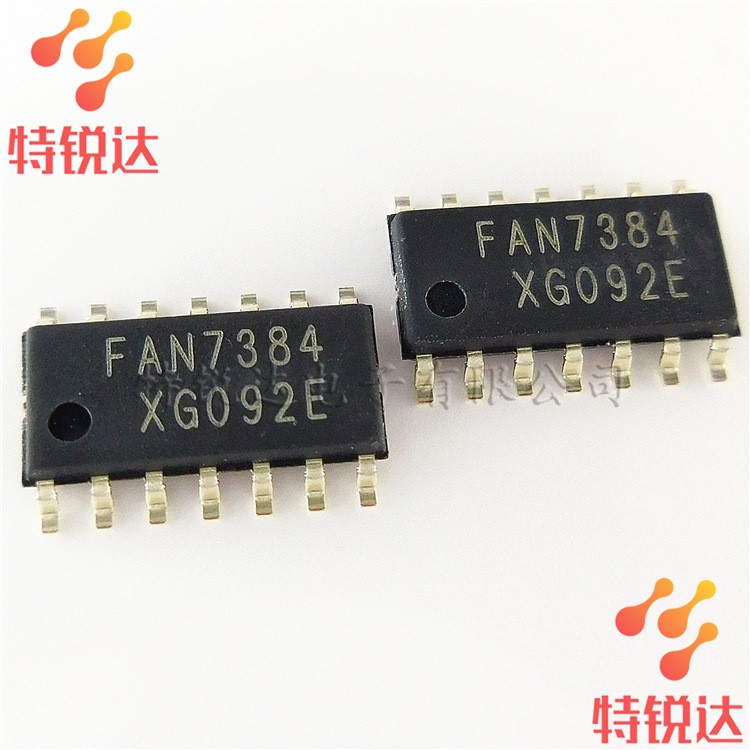 FAN7384 SOP-14贴片 半桥驱动集成电路芯片 FAIRCHILD/仙童