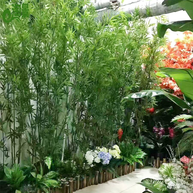 厂家绿植盆栽家居装饰批发竹子客厅玄关摆件花仿真植物盆景工艺品