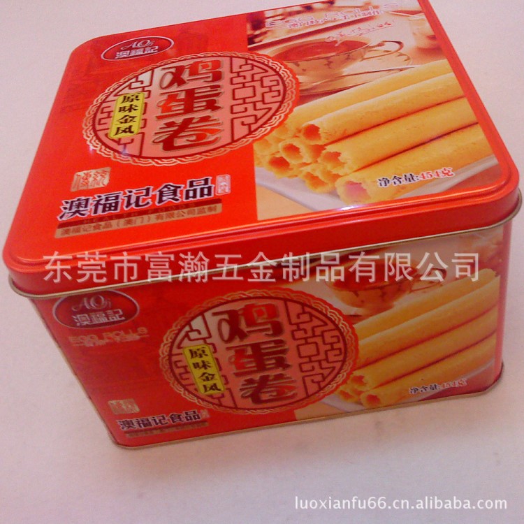 马口铁蛋卷铁罐|鸡蛋包装盒|食品包装罐|新款铁盒|食品罐批发