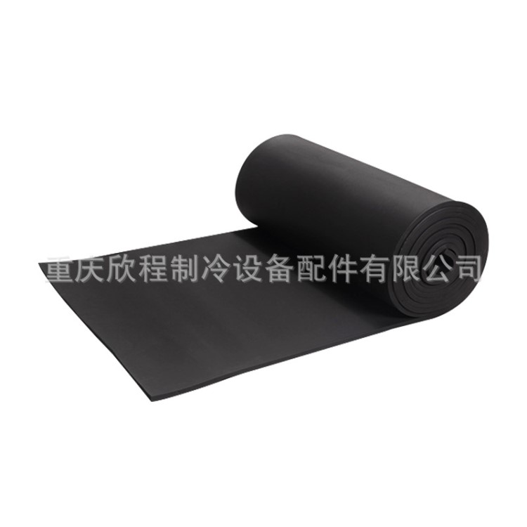 华美保温板B1B2级橡塑保温板 难燃隔热防火 自粘高密度橡塑保温棉