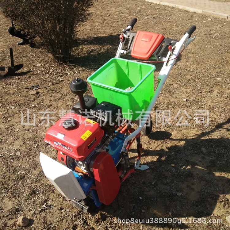 生产厂家玉米地除草施肥机 农用小块地播种机 汽油轮式耘播机