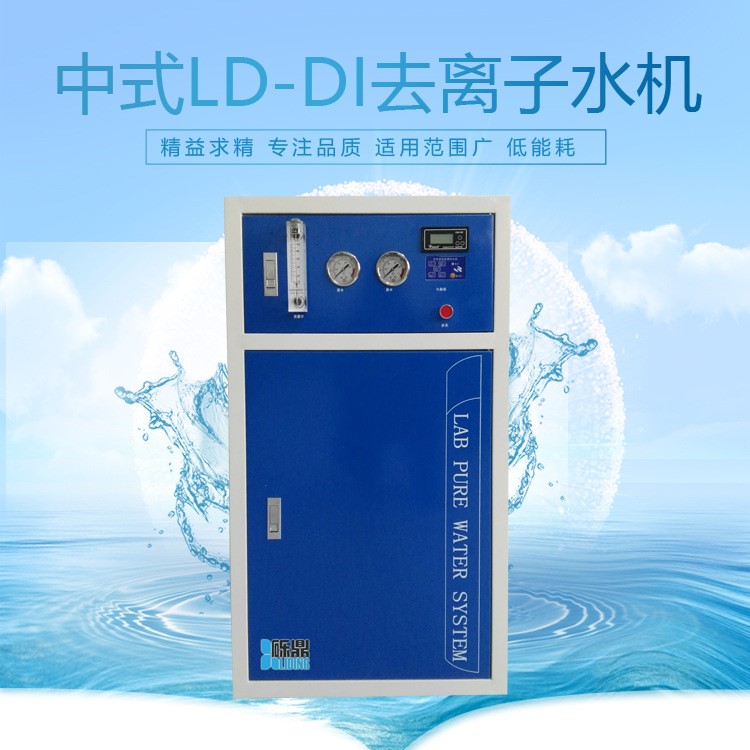 迈瑞生化仪配套用去离子水机 中式LD-DI-60升水机厂家直销