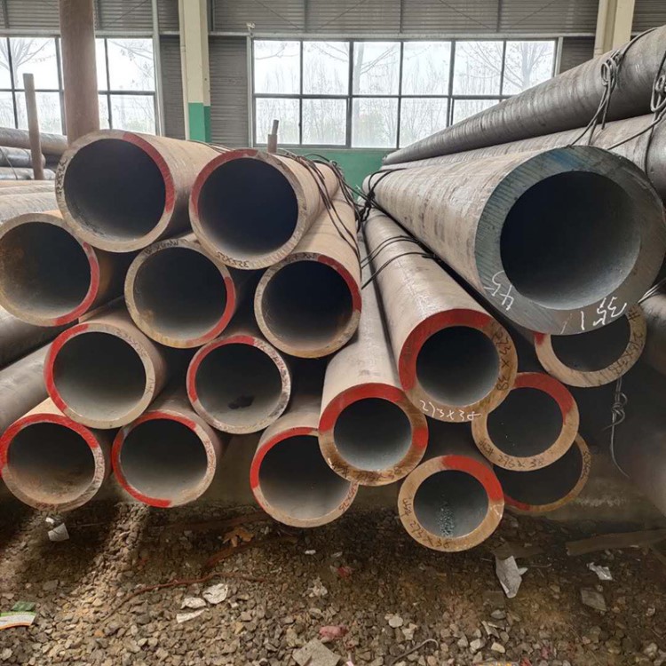 厂家供应液压油缸用无缝钢管 大口径厚壁无缝钢管 16mn热轧无缝管